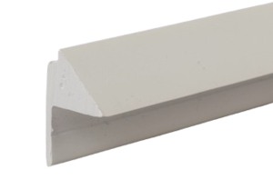 PROFIL PVC COIN BETON 3M POUR LIAISON BANQUETTE BETON-CLOISON